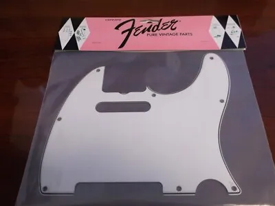 NEW - Genuine Fender '64 Tele Pickguard 3-Ply EGGSHELLL 009-4218-049 • $29.99