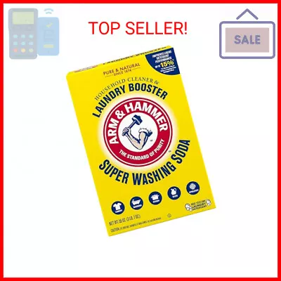 ARM & HAMMER Super Washing Soda Household Cleaner And Laundry Booster Versatile • $7.19