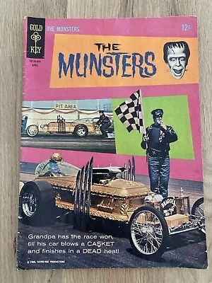 The Munsters #6 (Gold Key Comics; 1966) Television Show VG- Herman Grandpa • $38