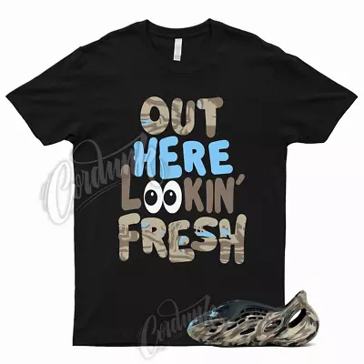 FRESH T Shirt To Match Foam MX Cinder Runner Brown Tan Light Blue Slide 1 • $26.99