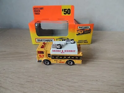 1996 Matchbox Mack Auxiliary Power Truck With Box • £3.30