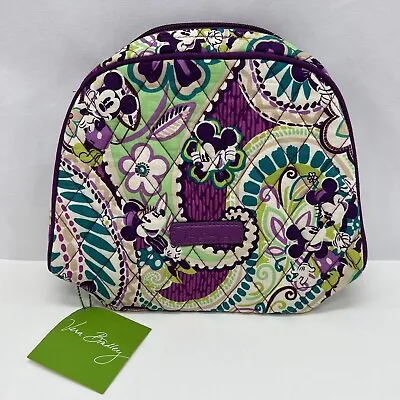 Retired 2016 VERA BRADLEY DISNEY ~ PLUMS UP Travel Cosmetic Bag/Pouch NWT • $45