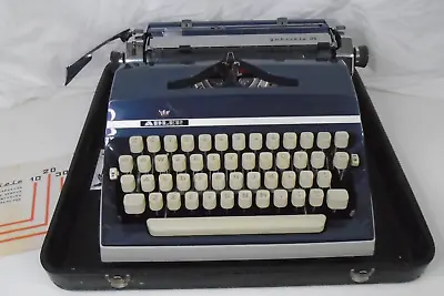 Vintage Adler Gabrielle 35 Portable Typewriter - West Germany - Needs A Service • £49.99