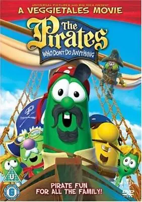 The Pirates Who Don't Do Anything - A Veggie Tales Movie DVD Children (2009) • £2.35