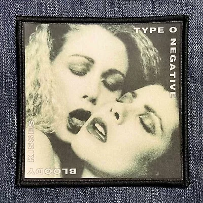 Type O Negative Bloody Kisses Sublimated Printed Patch | Gothic Metal Band Logo • $6.99