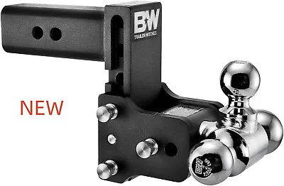 B&W Trailer Hitches Tow & Stow Adjustable Trailer Hitch Ball Mount NEW • $295