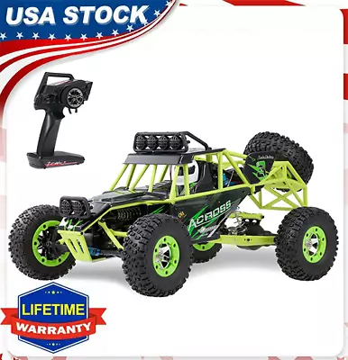 WLtoys 12427 1:12 RC Car Rock Crawler 50km/h 4WD 2.4G Electric Off-Road RC Truck • $88.82