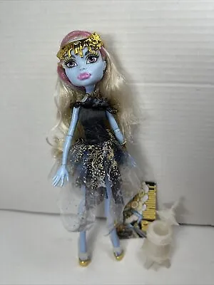 Monster High Doll 13 Wishes Abbey Bominable Headband Card Gold • $49.99