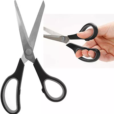 🔥Large 8.5'' Scissors Steel Home Office Kitchen Garden Hobby Tailors Art Craft • £2.95