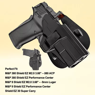 Shield EZ M2.0 Holster For S&W M&P 380 Shield EZ MP 9 M2.0 EZ Performance Center • $21.59