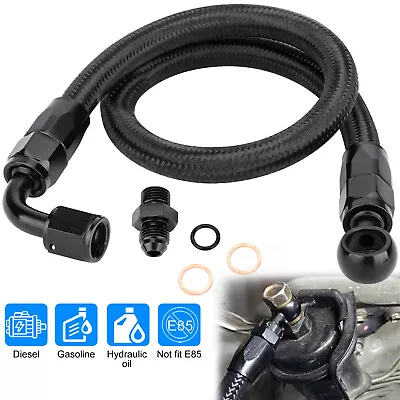 Braided Fuel Line For Honda Civic Acura Integra D15 D16 B16B B16A B18C EG EK DC2 • $16.48