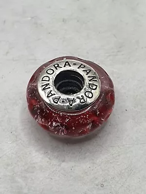 Pandora Faceted Murano Glass Charm Used • £1.27