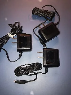 Lot Of 3pc Original Motorola SPN5334A Micro USB Travel Wall Chargers • $7