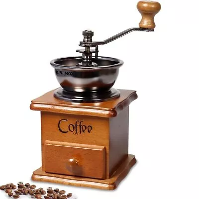 Catch Drawer Manual Coffee Grinder Coffee Grinding Machine  Office • $28.74