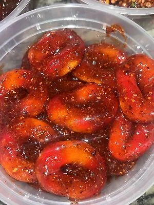 Mexican Chamoy Peach Rings • $10