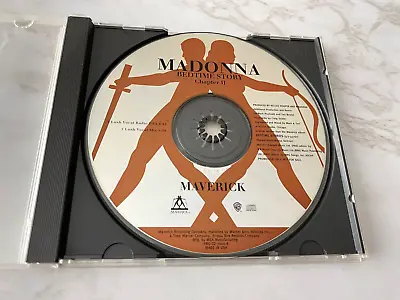 Madonna Bedtime Story Chapter II CD Single PROMO🚨1995 PRO-CD-7600-R VERY RARE🚨 • $449.99