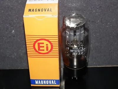 GZ32 Mullard Philips 5V4G Used Tested NOS Strong Balanced D Getter Round Cathode • $119.50