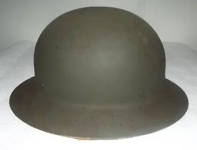 Vintage Wwii Civil Defense Steel Helmet Read!!! • $21
