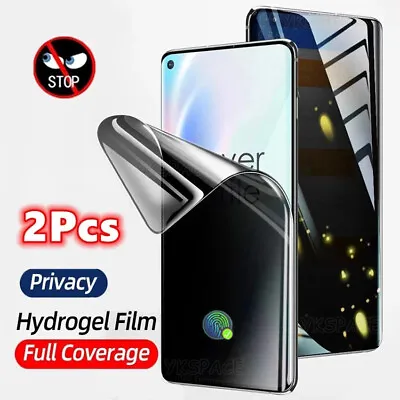 Anti Peeping Screen Protector Spy Hydrogel  For Mate Huawei P20 P30 P40 Pro Lite • $5.82