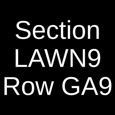 2 Tickets Miranda Lambert 8/30/24 Canandaigua NY • $201.20