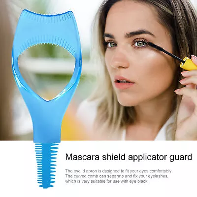 1/3pcs 3-in-1 Mascara Applicator With Eyelash Curler Shield & Guard Makeup Tool • $7.26