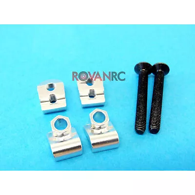 Rovan Aluminum Front Sway Bar Mounts (silver) Fits HPI Baja 5B 5T 5SC King Motor • $20.23