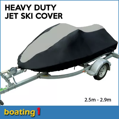 Jet Ski Cover Medium 2.5m-2.9m For Sea Doo Yamaha Kawasaki Wave Runner JetSki • $85