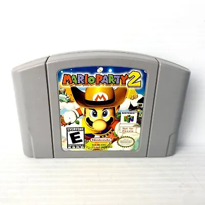 Mario Party 2 - Demo Cartridge - NTSC-U - Nintendo N64 - Tested & Working • $199.88