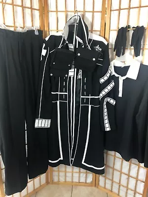 D.Gray Man 2 Pcs Allen Walker Cosplay Costume Anime Uniform Outfit Size S • $149