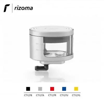 RIZOMA Next Fluid Tank For Pump Front Brake Oil DOT3 DOT4 Grey • $123.58