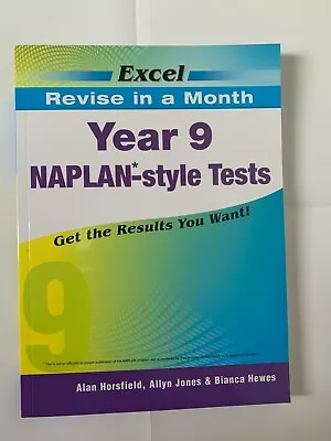 Excel Year 9 NAPLAN-style Tests • $29.95