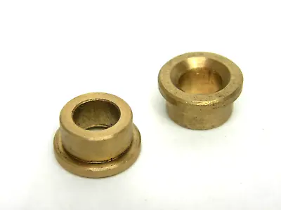 5 Pieces - 5/16 ID X 1/2  OD Countersunk 5/8  Flanged Bronze Brass Bushing • $11.99