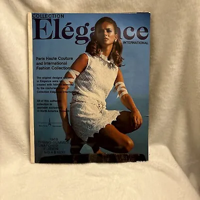 Vintage 1969 Elegance  Swatch Book Vogue Pattern • $20