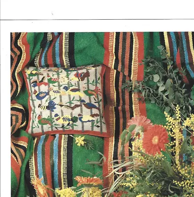 Guatemalan Birds By Susan Duckworth  Needlepoint Chart Ehrman Designer • $9.99