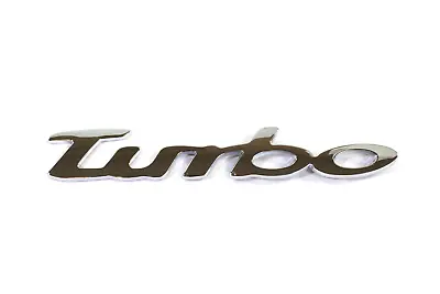 Genuine VW Mk4 New Beetle Turbo Chrome Badge Emblem Rear Trim '98-10 • $38.95