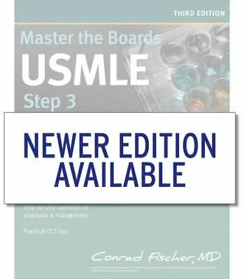 Master The Boards USMLE Step 3 By Fischer Conrad • $6.85