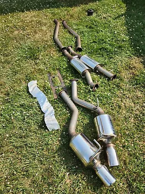 Greddy Infiniti G35 Coupe Stainless Steel Dual Exhaust 2003-2007 Coupe • $720