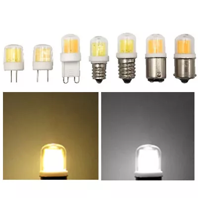 5W Dimmable Mini AC 220V 240V LED COB Bulb G4 G8 G9 E14 BA15S BA15D Light Lamp • $3.50