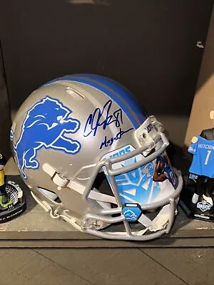 Calvin Johnson Signed   Megatron   Lions Authentic Helmet Custom Visor BAS COA • $850