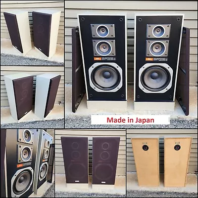 Vintage AKAI SW-T77 3 Way Floor Speaker System (80W 8 Ohms) - Made In Japan • $300