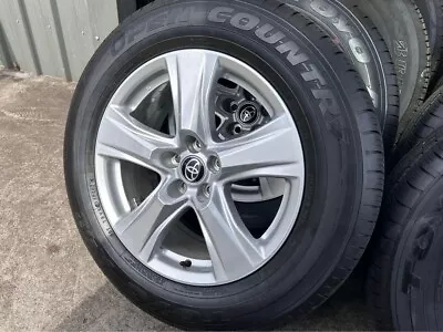 4X Brand New Genuine Toyota 2023 KLUGER GXL 18” Wheels Toyo Tyres Fits Hilux 2WD • $1699