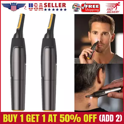 Electric Ear Beard Nose Hair Trimmer Eyebrow Mustache Remover Shaver Clipper NEW • $10.83