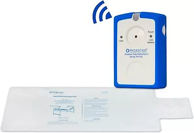 Patient Aid PA-552BW Motion Sensor Wireless Bed Alarm With 10  X 30  Bed Pad • $30.99