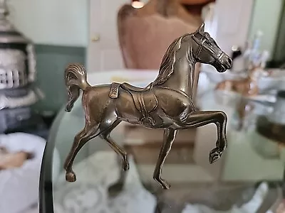 RARE Vintage K & O Co Kronheim Oldenbusch Bronze Horse Figure  Made In USA 1930s • $50