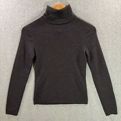 Vintage Banana Republic Extra Fine Merino Wool Turtleneck Sweater Womens Small • $19