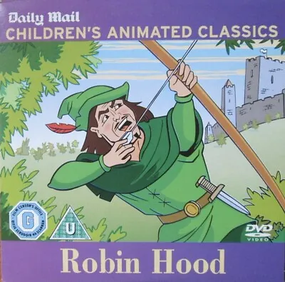 £1.24 • Buy Robin Hood Dvd Childrens Animated Classics 50 Mins Long