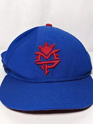 Manny Pacquiao Nike True Hat Snapback Blue Wool OSFM Rare Fast Shipping • $34.96