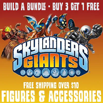 Skylanders Giants - Build A Bundle - Buy 3 Get 1 Free - Free Shipping Above $10 • $6.44