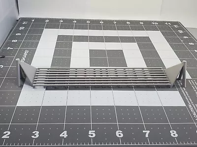 3D Printed O Scale Steel / Gray Cattle Guard. 3 Piece Kit Ready To Use  (a) • $5.49