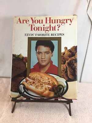 Vtg 1992 ARE YOU HUNGRY TONIGHT Elvis Favorite Recipes Hard Cover Book Pre-owned • $12.99